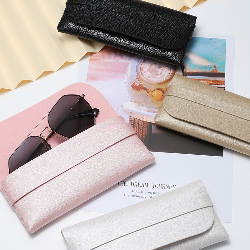 1111 Fashion Portable Sunglasses Box PVC Soft Face Glasses Bag