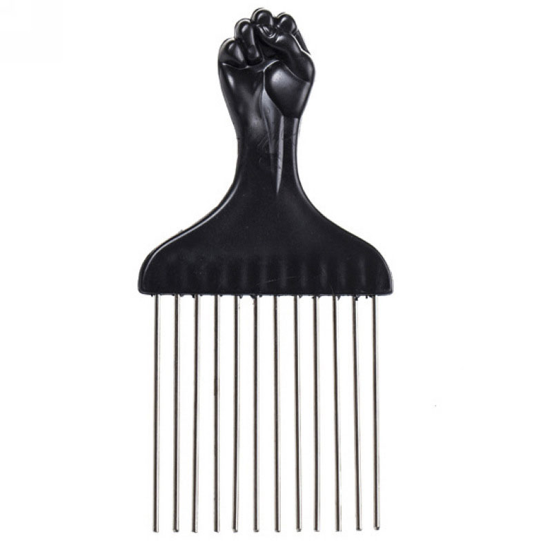 P3030 Wide Tooth Afro Pick for Men, Hair pick for Curly Hair for Women, Lift Pick Comb Tool for Wig Braid Detangle, Hair Styling