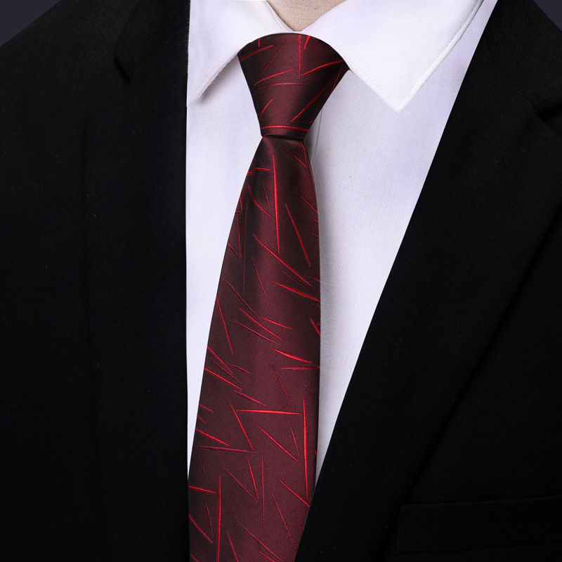 8CM Drawstring Business Suit Tie Men Fashion Accessories