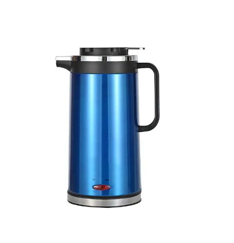 Dual Functions Electric Kettle - 2.0L + Flask - Gold