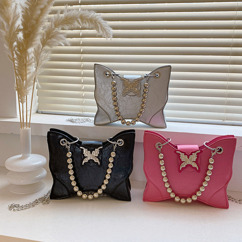 369-37037 Fashion One Shoulder Cross body Bag Personalized Designer Chain Butterfly Bag