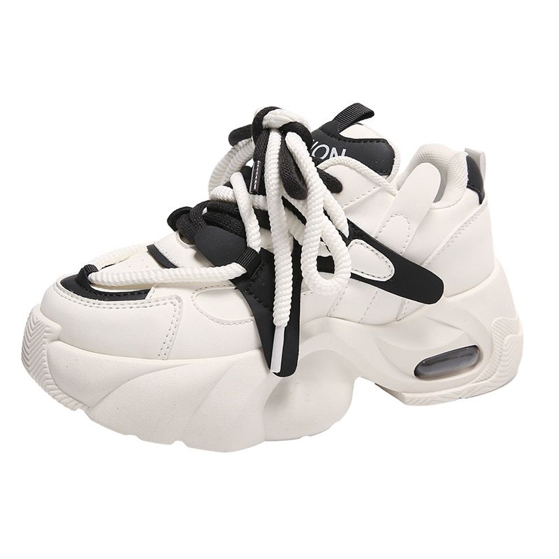 Sneaker Woman Sneaker Shoe Woman Sneaker Lady Shoe New Dad Shoes Female Spring Student Sports Running Shoes Casual Shoes Thick Soled Shoes