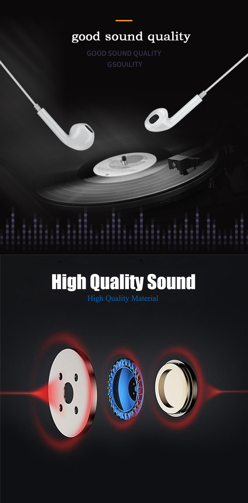 S6 Sport-Ear Neckband S6 Wireless Headphone Bluetooth V4.1 Earphone With Mic Stereo Earbuds Headset