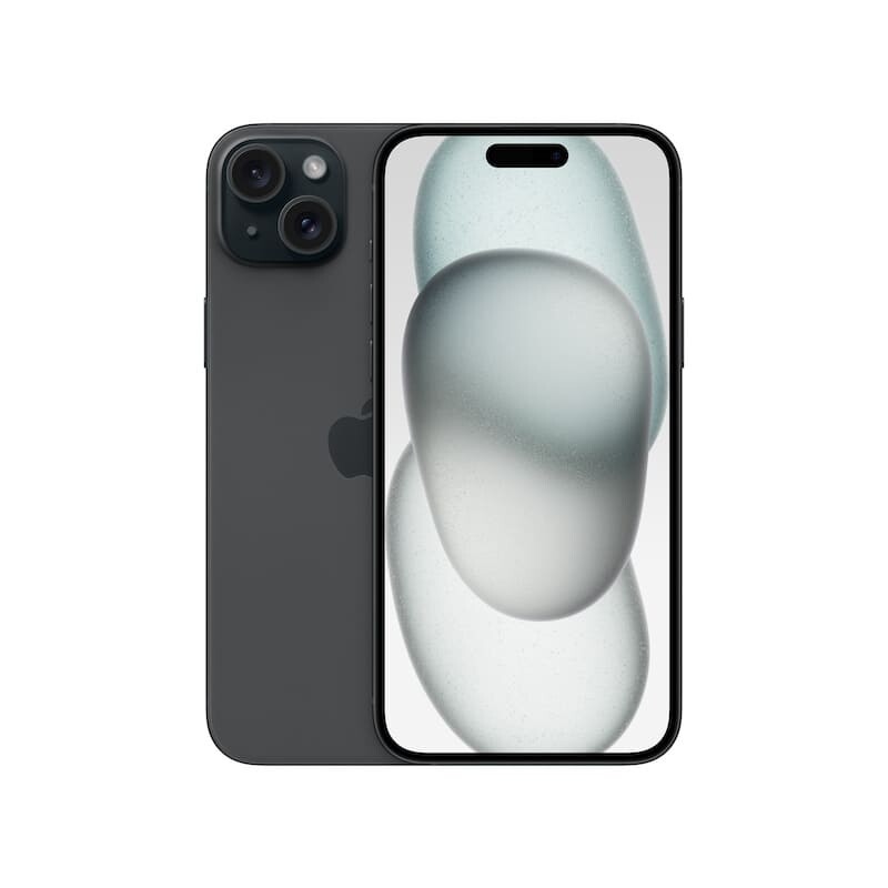 Apple iPhone 15 Plus, 128GB, Black - Unlocked (Renewed)【Lowest Price Online】