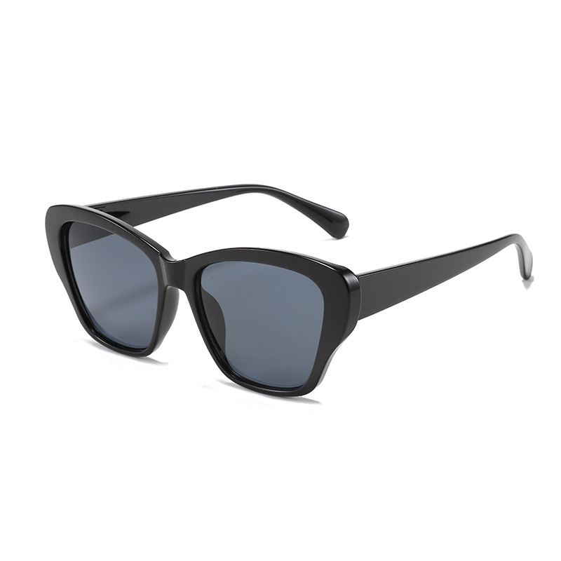 6729 Vintage Men Sunglass Unique Stylish Trendy Luxury Black Shades Sunglasses Plastic Cat Eye Sunglasses For Women