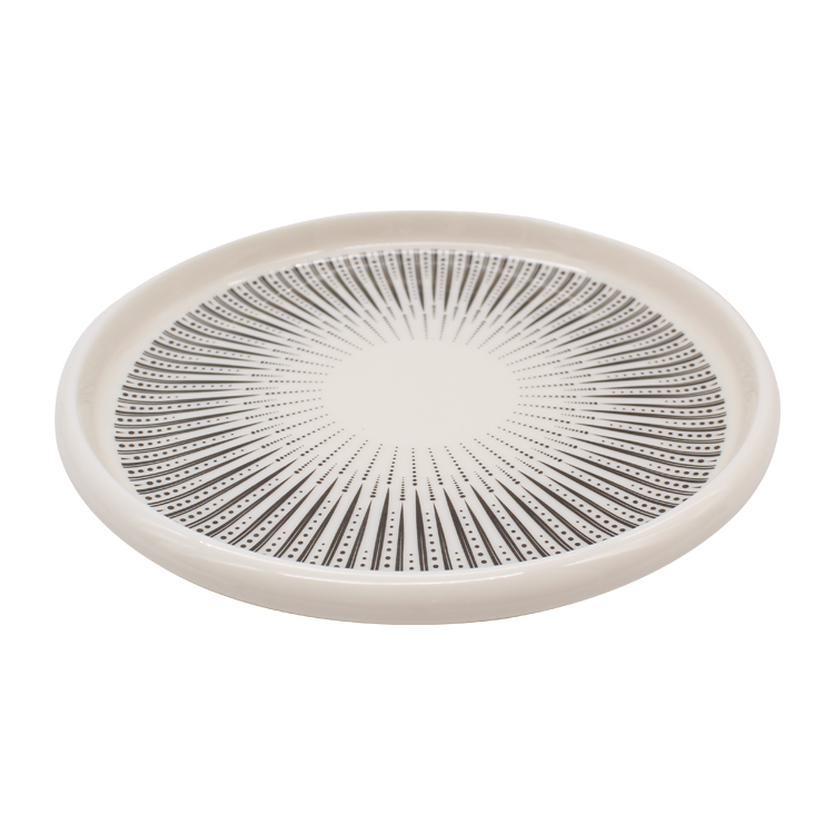 AUNONT Melamine Tableware Anti - Drop Plastic Porcelain Melamine Plate Bowl 