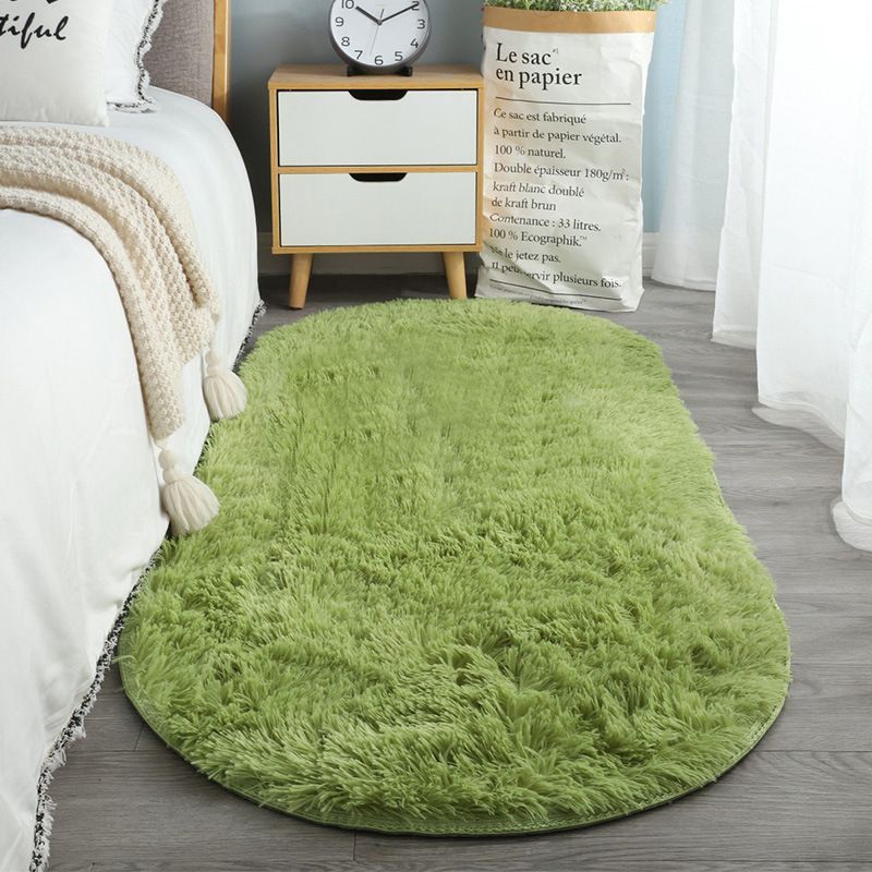 Elliptical long plush carpet,40*60cm,50*80cm,60*90cm,40*120cm,60*120cm,80*120cm,60*160cm,80*160cm,80*200cm,100*200cm CRRSHOP free shipping plush carpet, bedroom bedside carpet, dressing room, decorative floor matellipse # 07