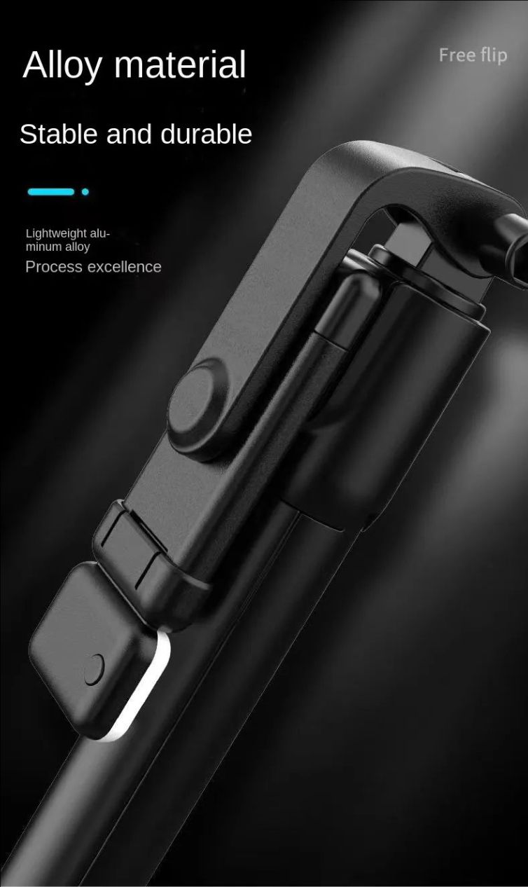 R1s mobile phone selfie stick portable integrated Bluetooth remote control fill light live telescopic mobile phone bracket