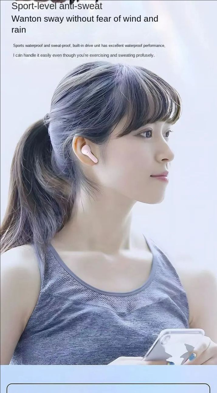New sports Bluetooth i31 headset with long battery life and transparent generation for Android Apple.