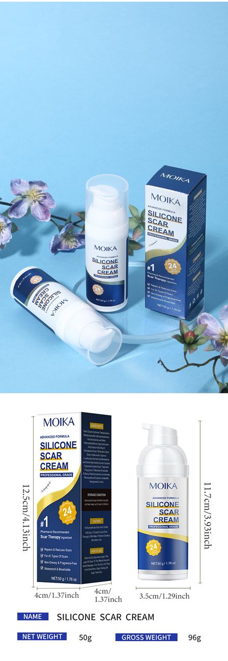 MOIKA Scar repair cream deeply repairs and smoothes bumps, smoothes skin, anti-wrinkle and moisturizing cream