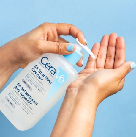 Cera Ve 473ML Body Moisturizing Lotion Face Blemish Control Cleanser SA Smoothing Cleanser and  Hydrating Cleanser
