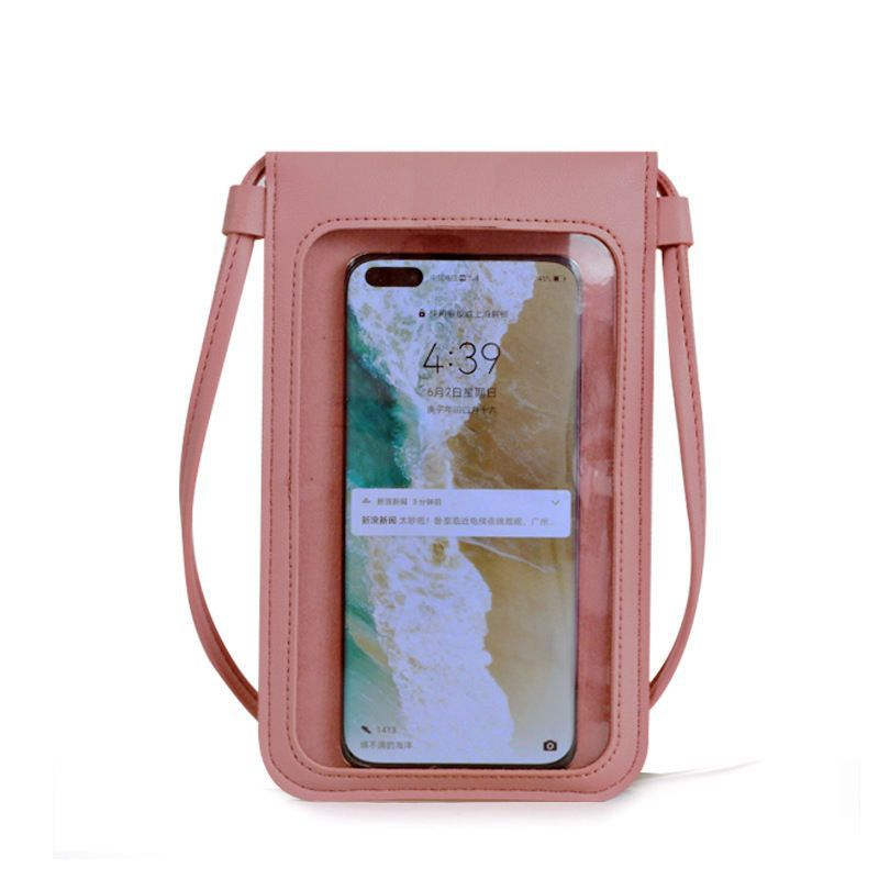 Women's black blue gray small bags CRRshop free shipping female new fashion trend Mobile Phone Bag Women's Fashion Mini Versatile Student Crossbody Bag Women's Bag Cover Lightweight Dual Purpose Mobile Phone Case ladies leather latch vertical square shape bag