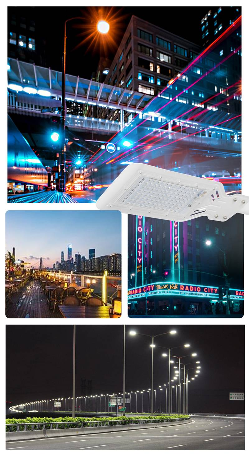 Leopard Cat Led Street Light 220V Lot Yard Barn Outdoor Wall 50W 100W  200W Waterproof IP65 Lamp Industrial Garden Square Highway Area Parking
