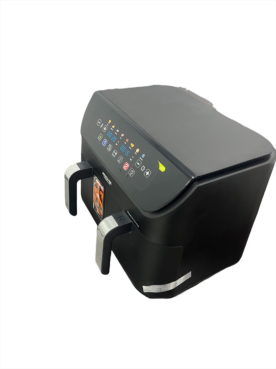 Air Fryer, Thermometer, Roast, Bake, Air Fry, Crisps, Broil, Reheats, Keep Warm, 10-in-1, Fries, Frozen Food, Veggies, and Meat, Quick Meals, Healthy Meals, Less Oil