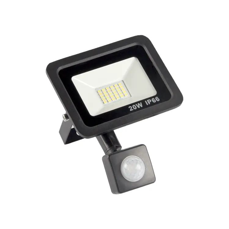 AUNONT LED Sensor Floodlight 20W 30W 50W IP65 Outdoor Waterproof Garden Corridor Light Body Light Control Floodlight Motion Sensor Reflector LED Floodlight Outdoor 10W Motion Sensor Reflector LED Floodlight 50W 100W 150W Garden Lighting Spotlight30W PIR Induction Floodlight