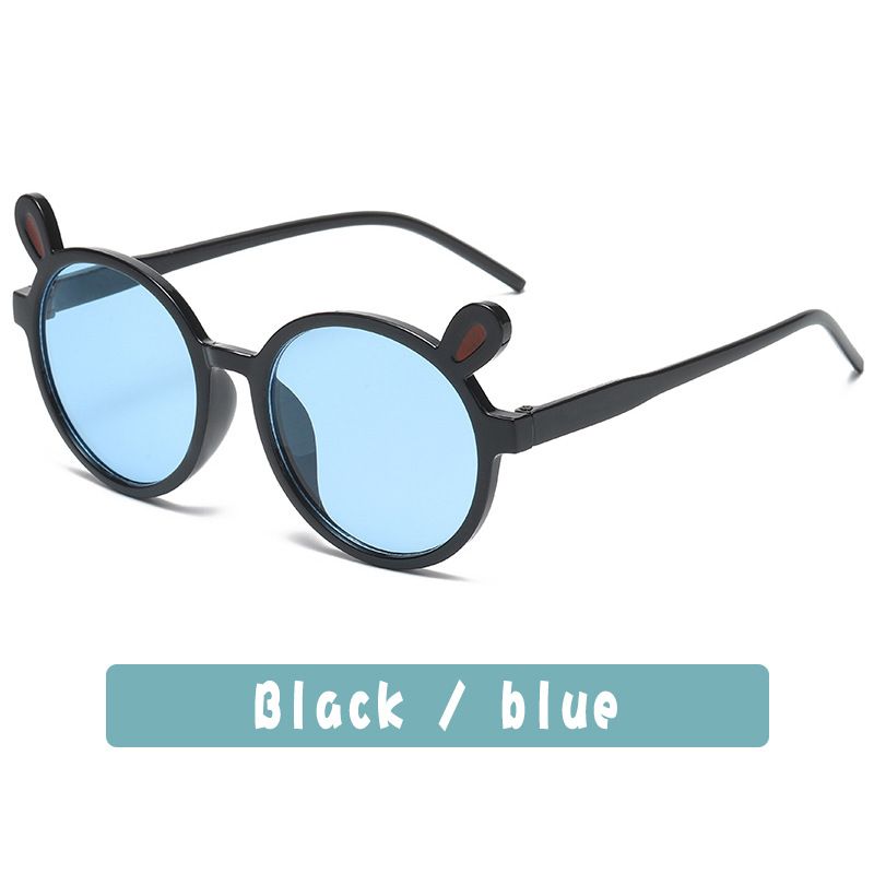 1545 Children Sunglasses Baby Sun Glasses Rabbit Ears Trendy Boys Girls Cute UV400 Kids Round ShadesC6