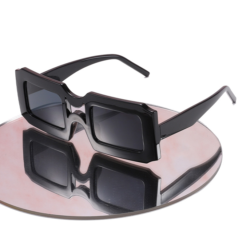 2973 Vintage Square Sunglasses Hot Candy Color Ladies Rimmed Sun Glasses Fashion Trendy Ins Style Outdoor Shopping Travel UV400