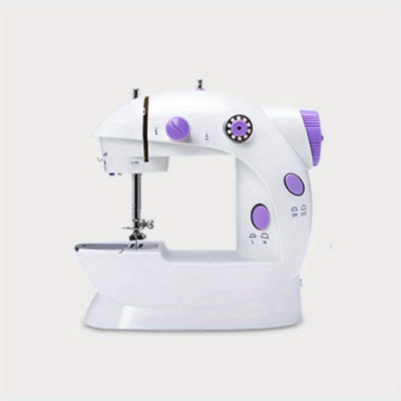 Small electric sewing machine, home portable table tailor sewing machine, no battery requiredWhite sewing machine