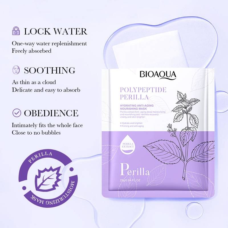 BIOAQUA hydrating anti aging nourishing mask moisturizing brightening soothing anti oxidation facial mask
