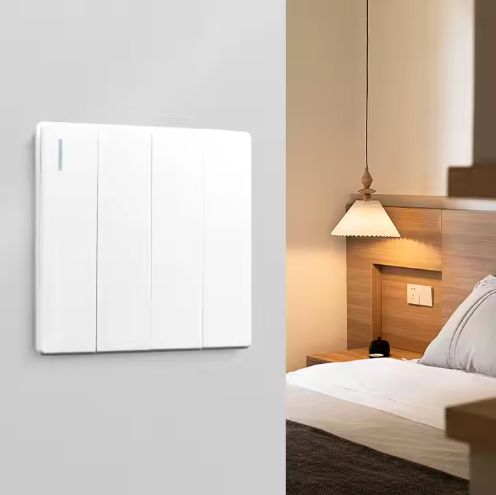 High-Quality Wall Switch UK 13A 1 Gang 2 Way or 2 Gang 2 Way 3 Gany 2 way 4 Gany 2 way - White 