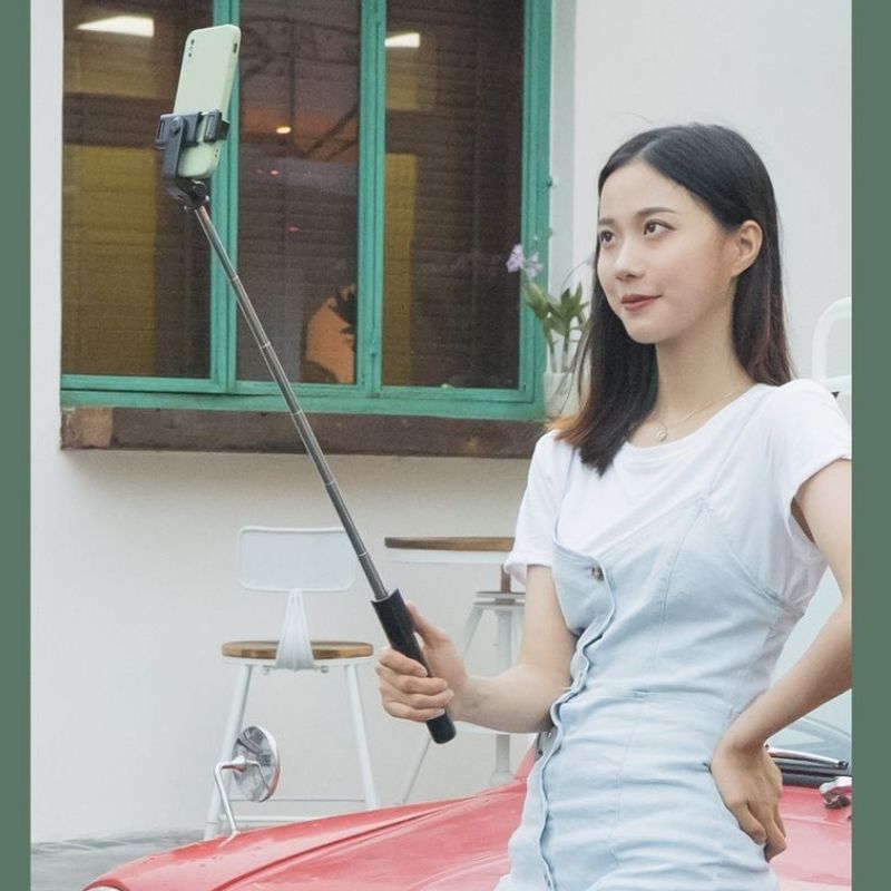 Selfie stick F210 67CM Anti shake selfie stick, Bluetooth remote control, tripod, multifunctional CRRSHOP Digital Phone Parts