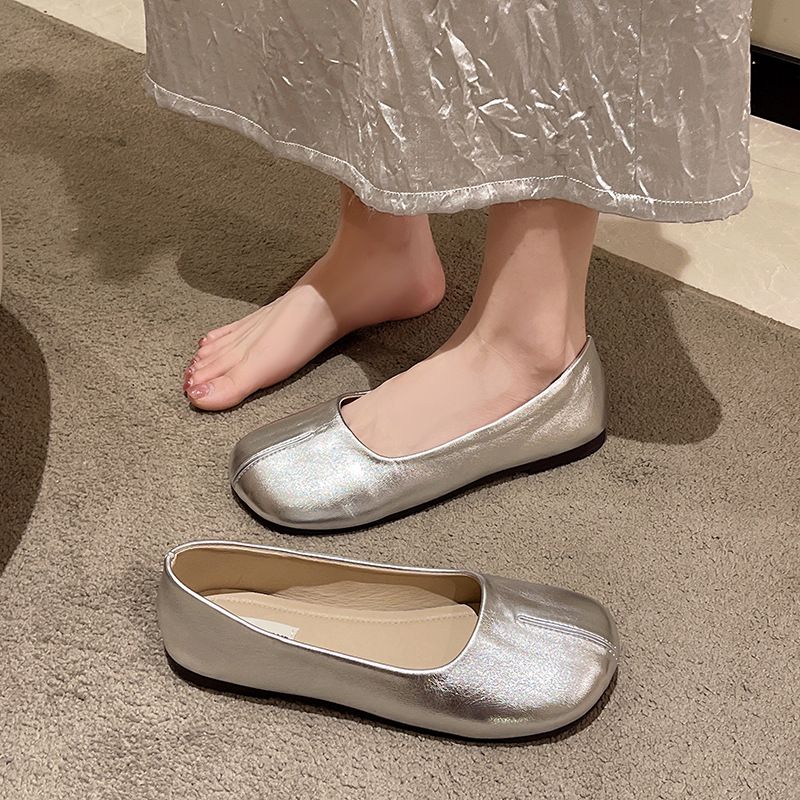 Women's Soft Leather Slip-On Flats - Breathable Comfort, Chic Design for Casual & Daily Wear
