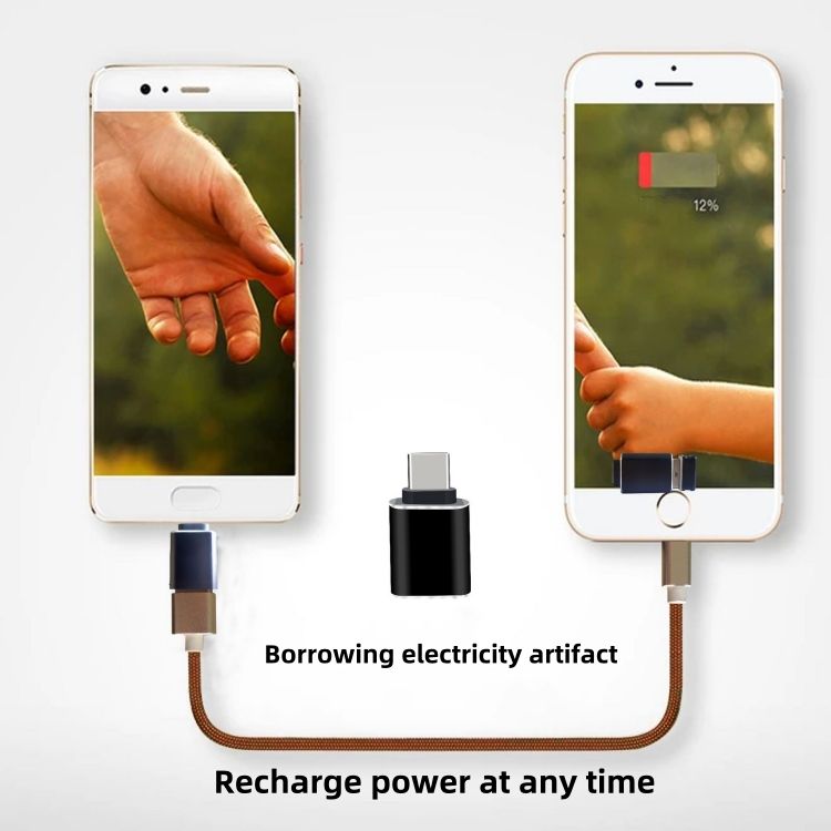 OTG adapter USB3.0 adapter PD adapter cable Mobile Mouse and Keyboard Converter CRRSHOP digital Phone LCD USB transfer Universal for mobile phones and computers