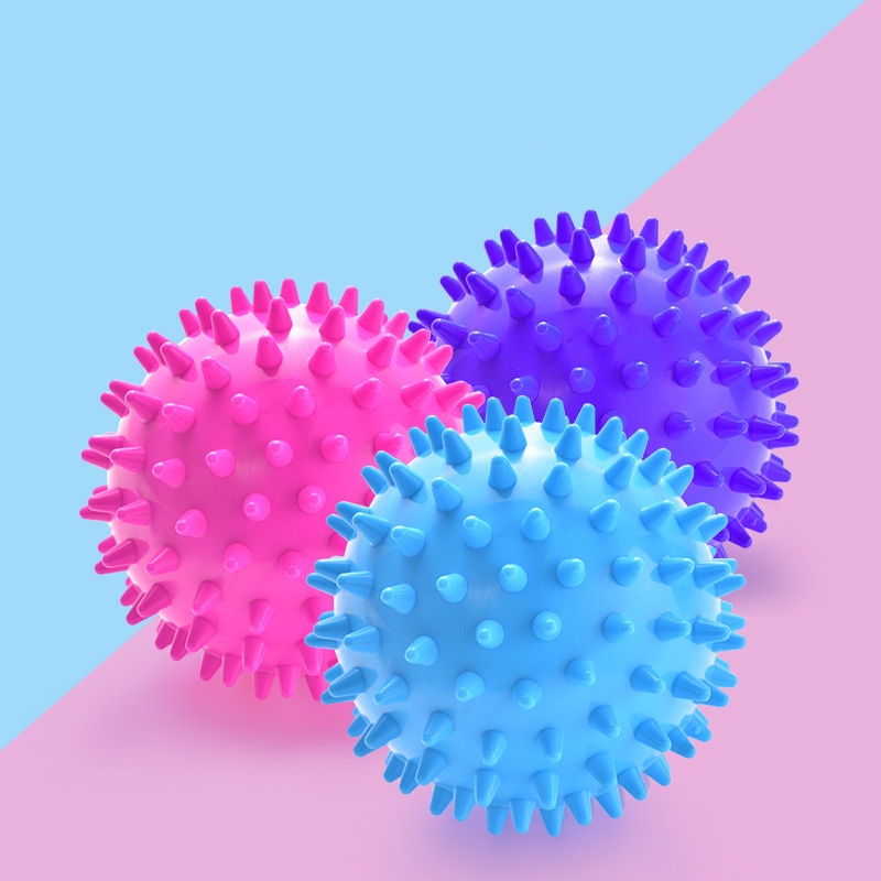 1Pcs Pvc Fitness Yoga Muscle Relaxation Training Massage Roller Spiky Foot Massage Ball