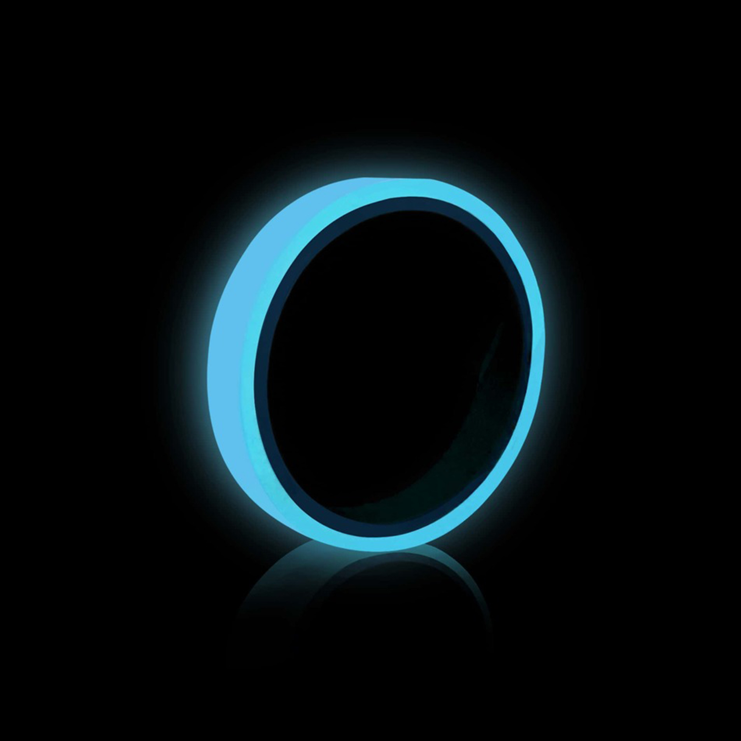 CY 2Pcs Glow in The Dark Tape Self-Adhesive Fluorescent Tape Luminous Tape Wall Stickers Home Decoration