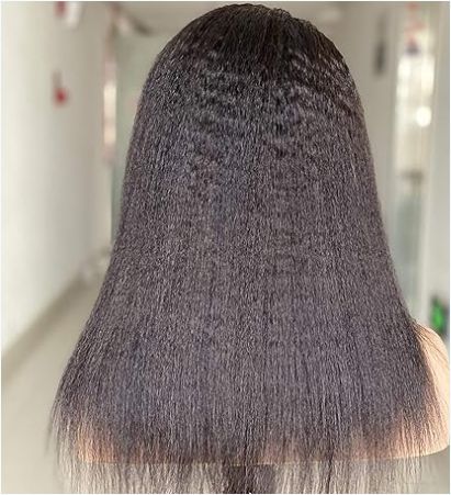Brazilian Natural Bone Straight Frontal Wig -Raw Virgin HD Lace Front Human Hair Wigs

