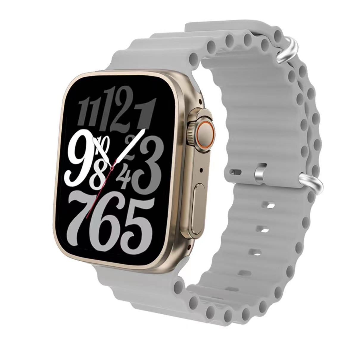 T9 Ultra 2024 New Up graded Smart Watch for Men Women for iPhone  Android, 1.99" Fitness Tracker Bluetooth Call [Answer/Make],Life Waterproof with Heart Rate/SpO2/Sleep Monitor, 100+ Sport ModesGrey