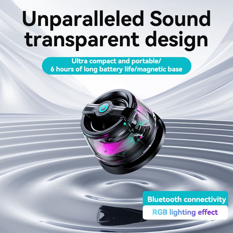 Edifier G200 Magnetic Bluetooth Speaker - Gift Ideas - Multifunctional Cell Phone Stand Wireless Speaker with Strong Magnet for iPhone/Android/Fridge/Workbench/Pole/Car/Bike/Golf Cart & Anything Metal