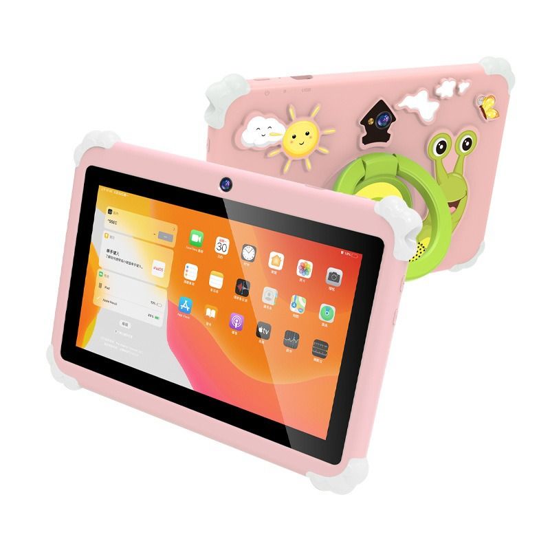 2026 New 7 Inch Kids Tablet Built-in iWawa Learning Software HD IPS Panel Wireless WiFi Bluetooth Kids Educational Digital Tablet Computer