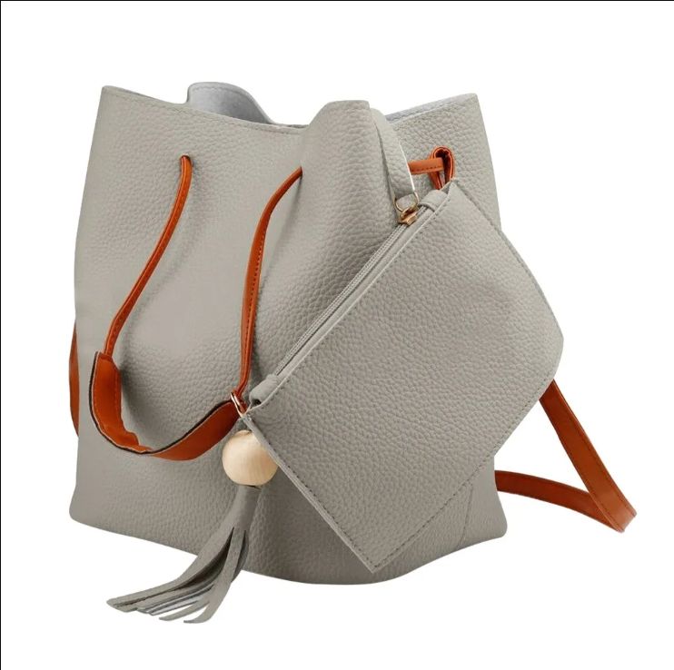 Women Tassel Shoulder Handbag Tote Women Leather Large Women Large Shoulder Bag Crossbody Bag