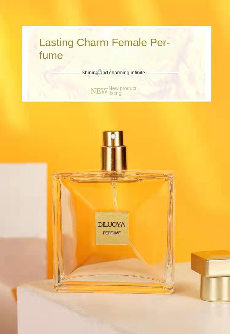 Tik Tok Live Romantic Encounter Golden Ladies Perfume is fresh and lasting.50ML