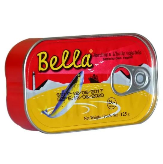 Bella Sardine in Vegetable oil (125g)
