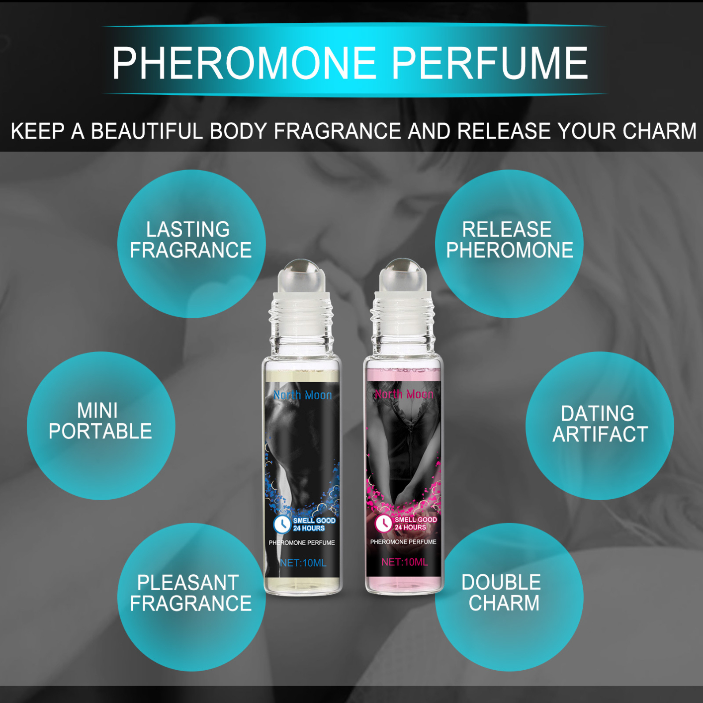 Long Lasting Pheromone Perfume For Men Women Attraction Perfume Ladies And Gentlemen Roller Fragrance 10ml