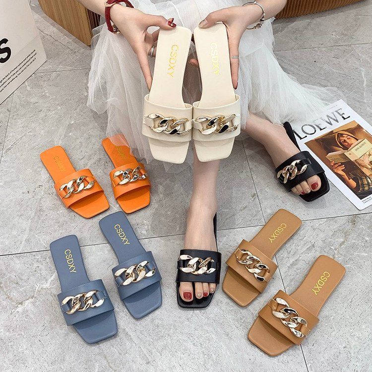 M555 New Fashion Summer Beach women's sandals flat shoes Flip-Flops Slippers Comfortable ladies slippers