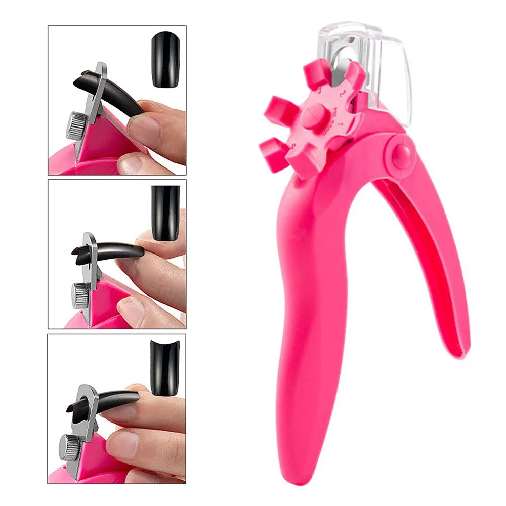 SKU000564 Acrylic Nail Clipper Adjustable Stainless Steel Cutter Trimmer for Nail Art Beauty Salon Tool Manicure Project