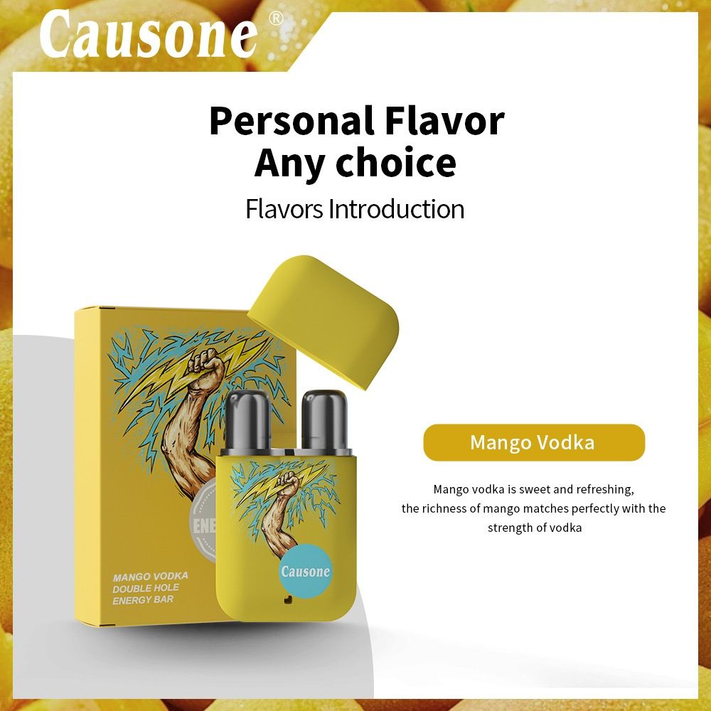 CAUSONE Thunder Blade Dual-hole Nasal Inhaler, Portable Cooling Aroma Stick, Refreshing Nasal Essential Oil Stick, Comfort Scented Inhaler for Travel, Driving and Daily Use
Mango