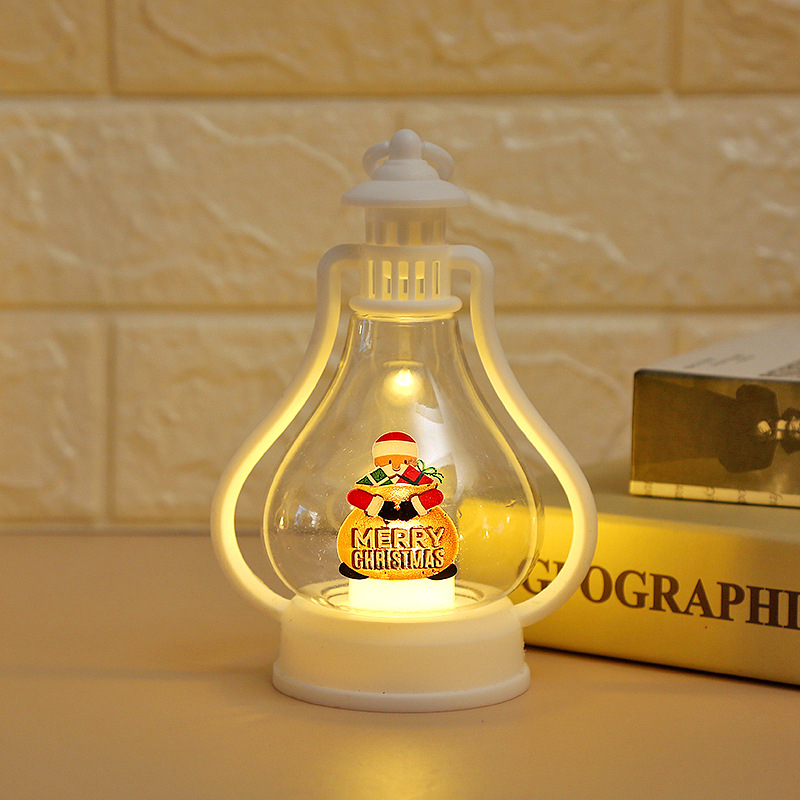 Christmas Decorations New LED Lights Children Portable Window Display Christmas Tree Pendant Creative Props(This product does not contain batteries)

 