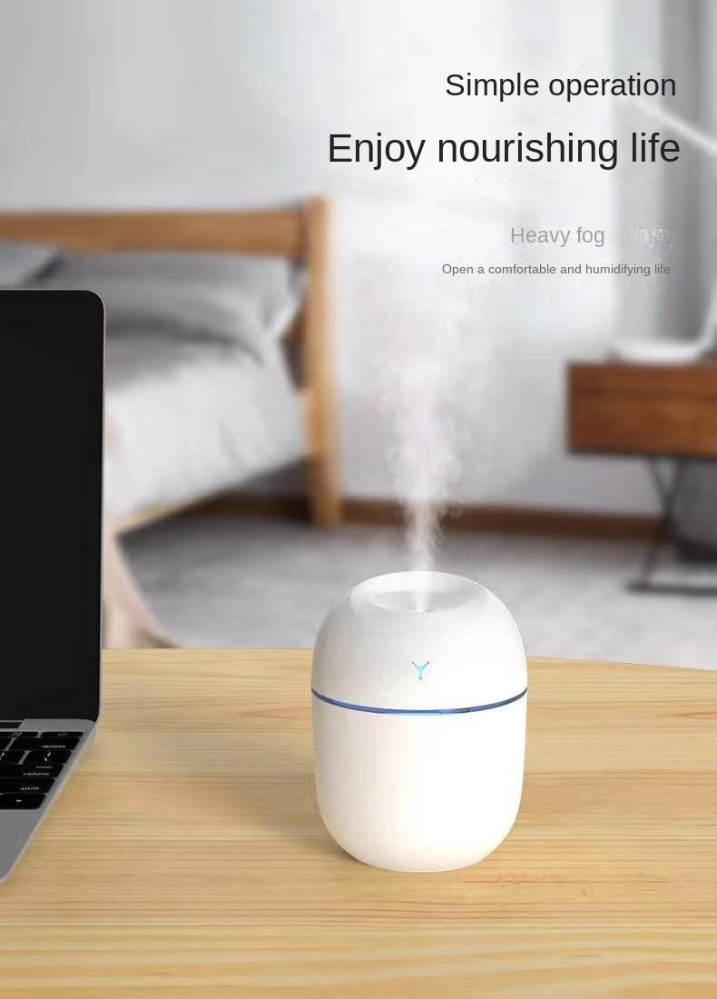 250ML fat Y humidifier mini fog humidifier home desktop car USB portable aromatherapy machine