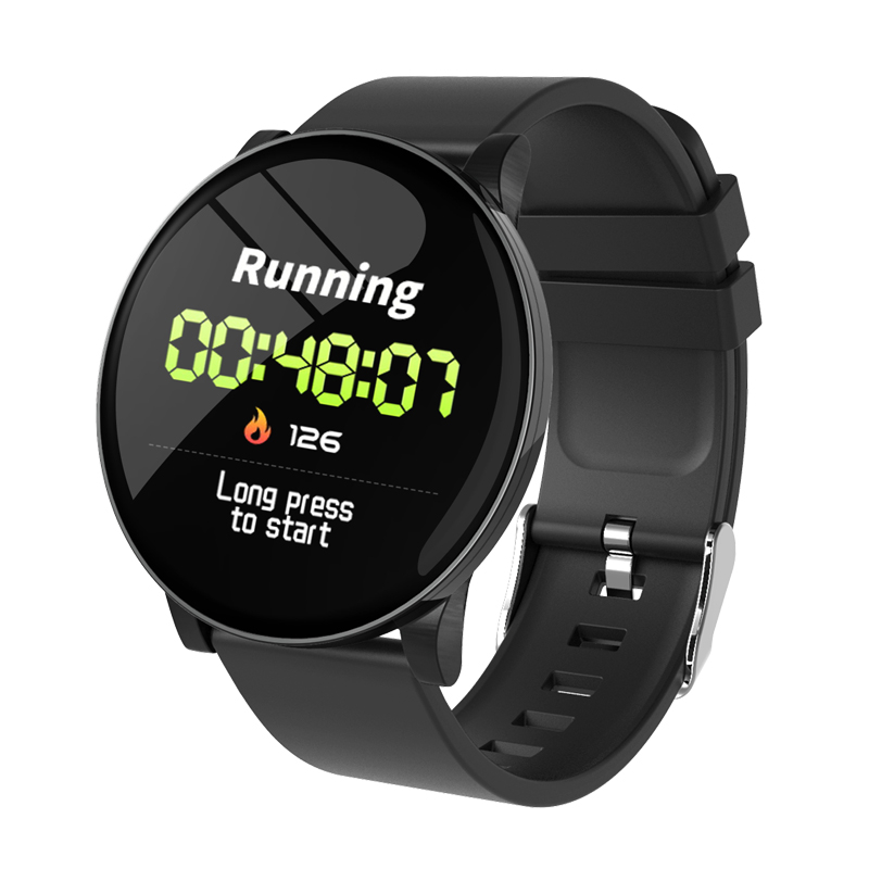W8 Smart Watch Bracelet Round Blue Tooth Smartwatch Waterproof Male Men Women Sport Fitness Tracker Wrist Band For Android IOS