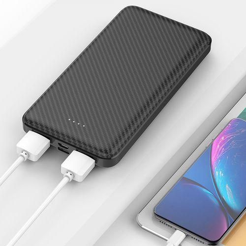 T63 Universal Slim 10000mAh Power-Bank - Black