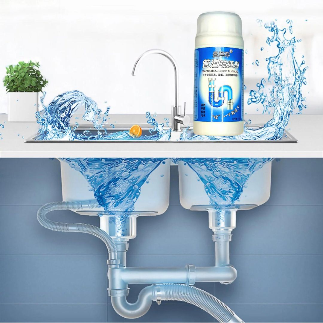 Drain Clog Remover Sink Drain Cleaner Pipe Dredge Powder Kitchen Toilet Pipeline Cleaning 