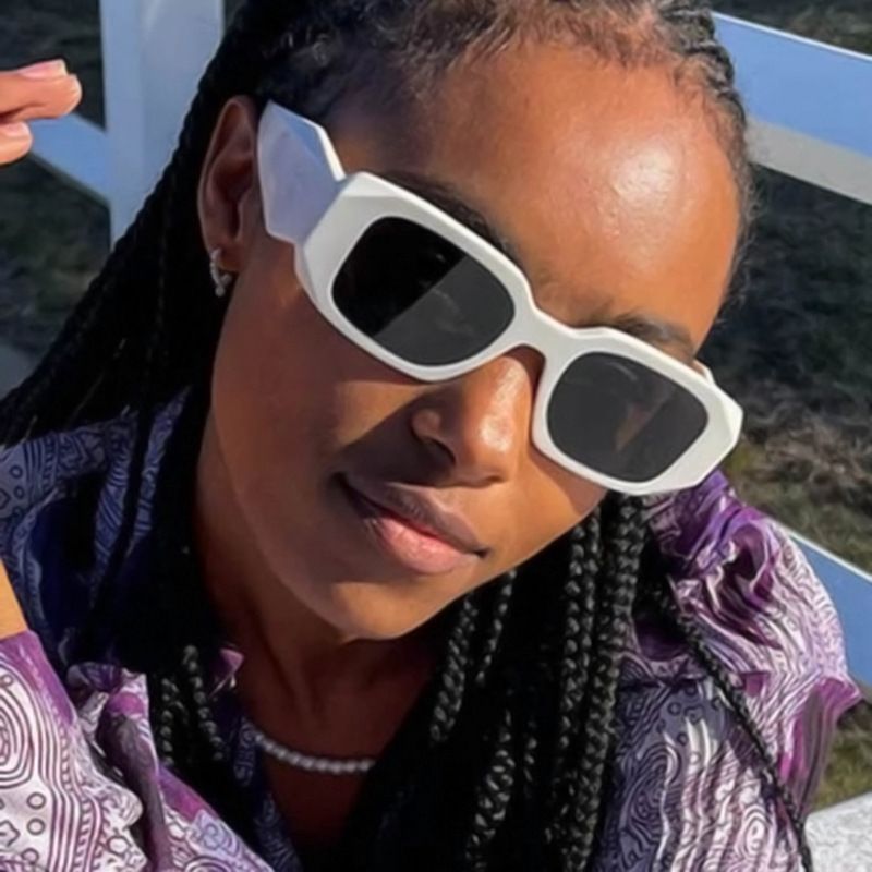 5220 Women's Fashion New Personality Irregular Sunglasses Geometric Sunscreen Sunglasses