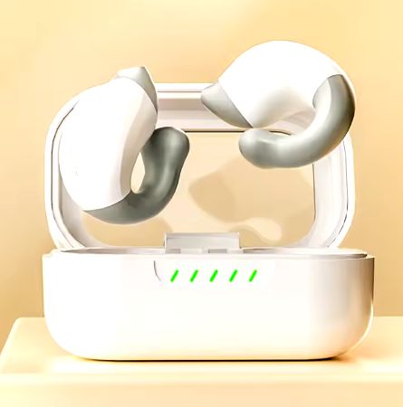 Wireless Open Bone Conduction Non-Noise Cancelling TWS Earphones & Headphones Sports OWS Earbuds V5.4 BT Bluetooth Wireless 