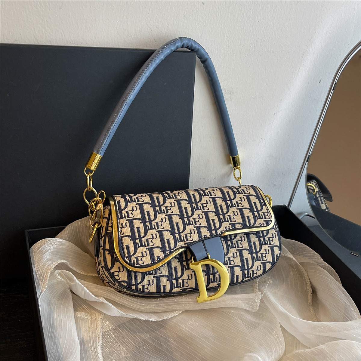 FY911YD Designer Women Shoulder & Crossbody Bags | Ladies Leather & Pu | Woman Printed Fashion Handbags | Casual & Elegant
