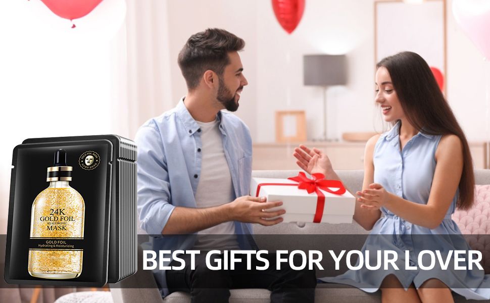 Collagen Essence Facial Mask Sheet Soothing & Moisturizing, Redness & Sunburn Relief, Daily Skin Treatment Solution Sheet Mask - Hydrating & Soothing Facial Mask with Panthenol-Hypoallergenic Self Care Sheet Mask for All Skin Types - Natural Home Spa Treatment Masks