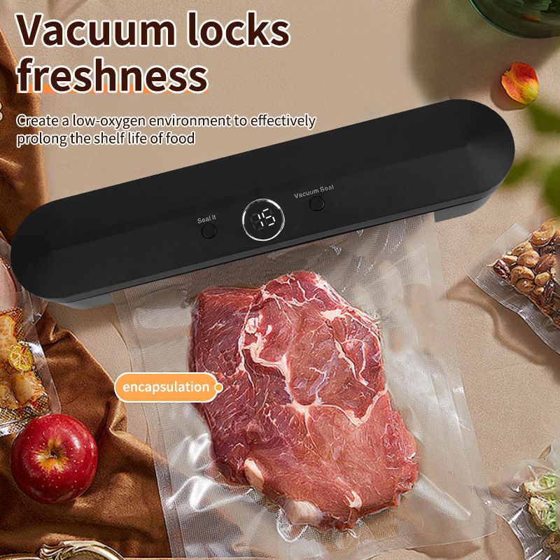Vacuum machine small vacuum sealer snack food packaging machine automatic sealing bag household plastic seal preservation